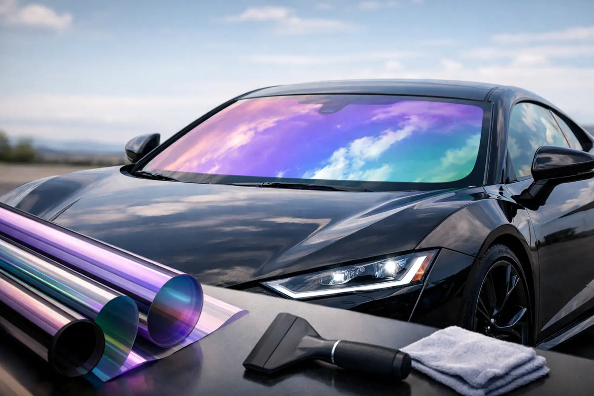 Chameleon Windshield Tint Film That Sells