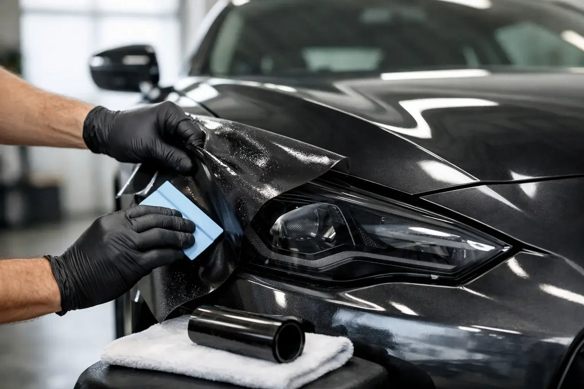 Buy Headlight Tint Film That Installs Clean