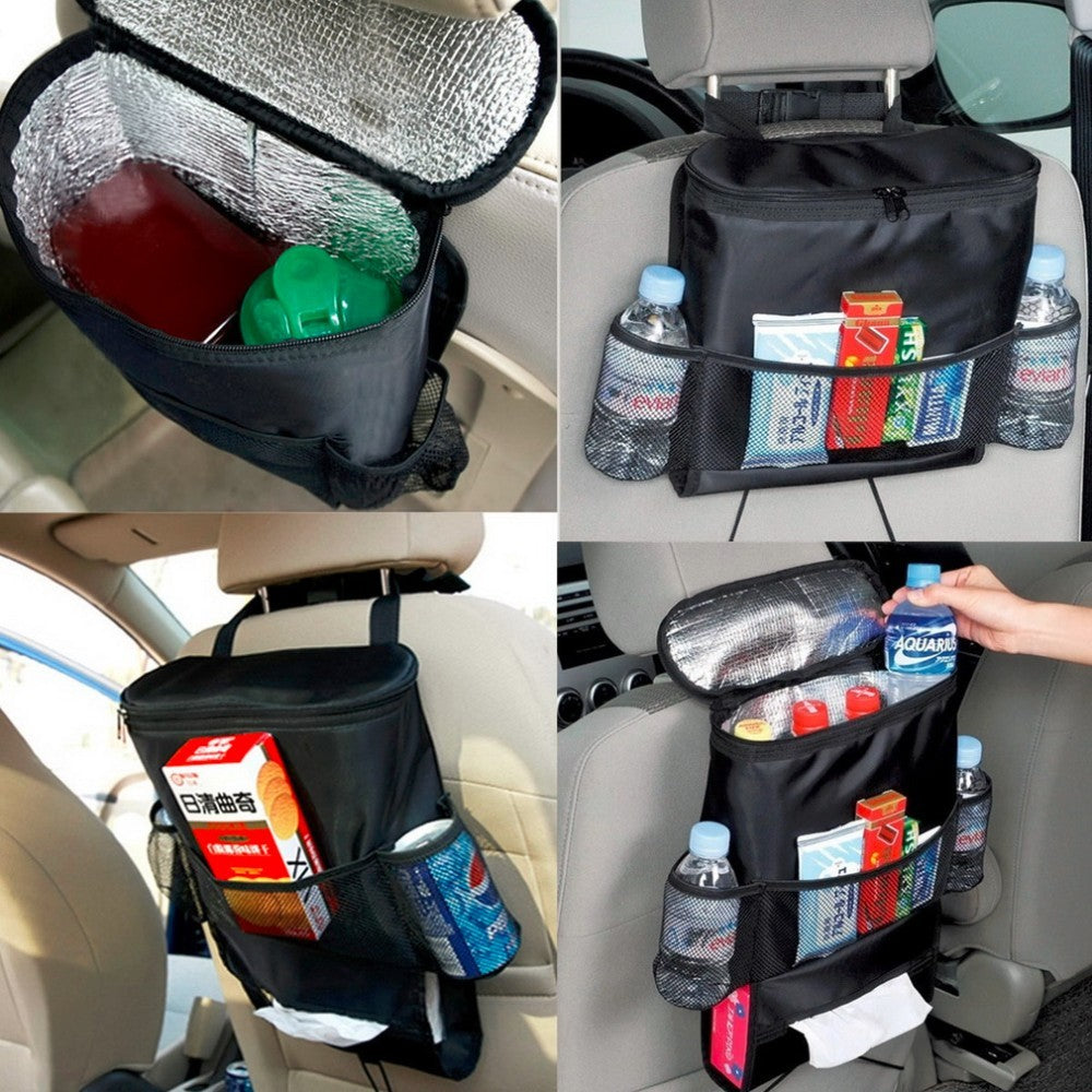 Universal Car Seat Organizer with multi-pocket storage