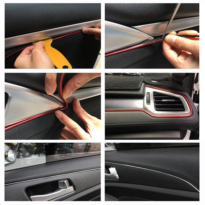 Car Dashboard Door Edge Trim car interior upgrade