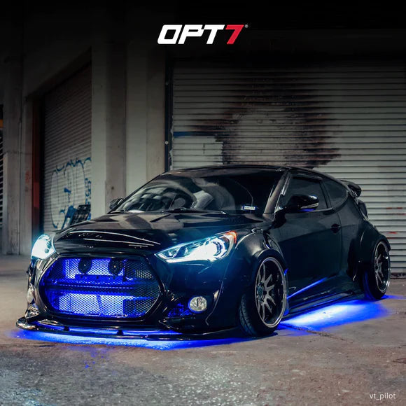AURA LED Lighting Kit Bundle - Grille + Wheel Well + DreamColor Underglow - Remote Control