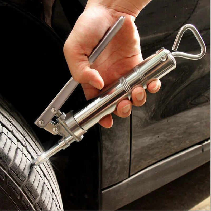 Car Tire Repair Kit, Internal Rubber, Rubber Strip, Emergency Tool, Quick Repair, With Long Tire Filler