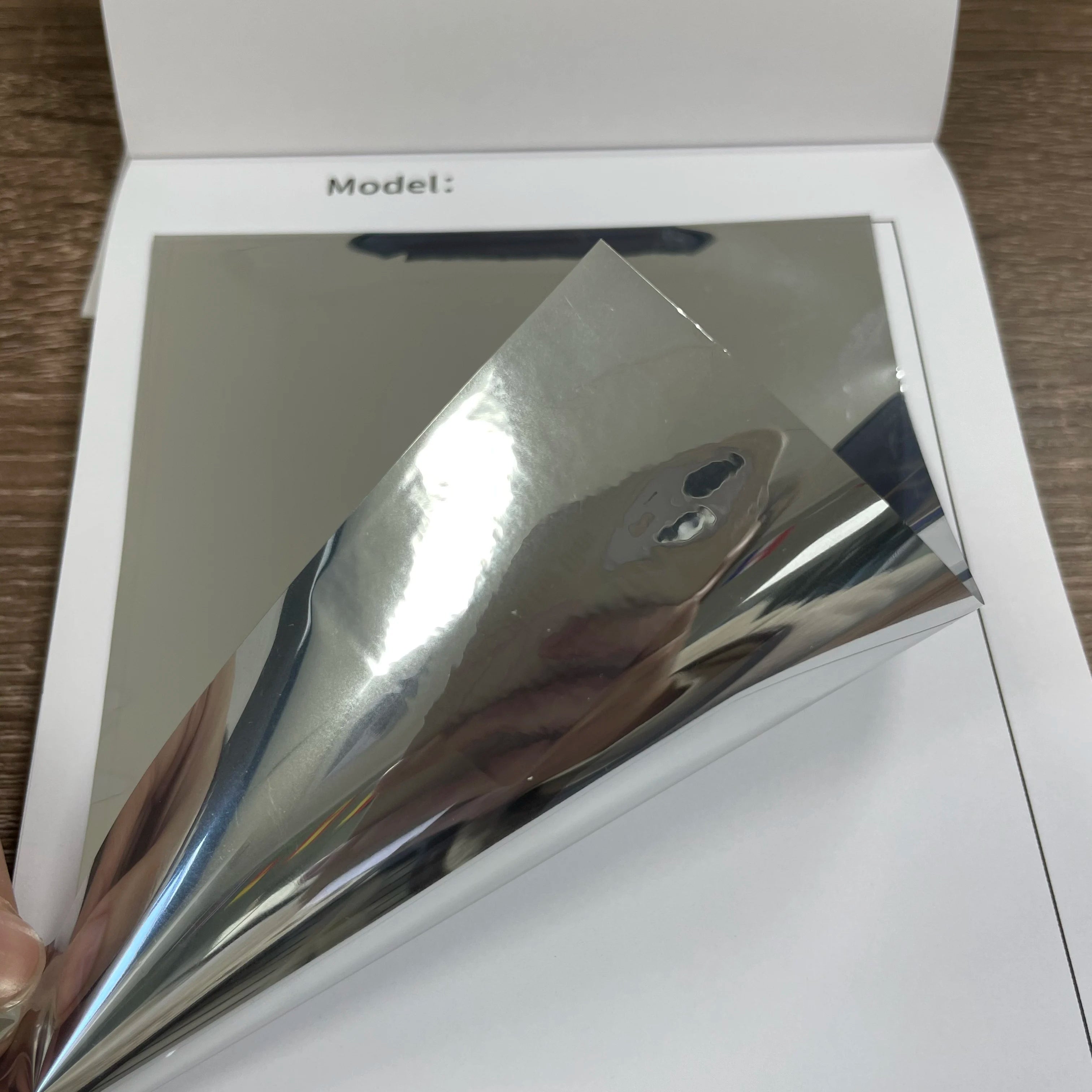 5% 20% 35% 50% Vlt Silver Reflective Window Film Mirror One Way Daytime Privacy Anti UV Window Film Removable Decorative