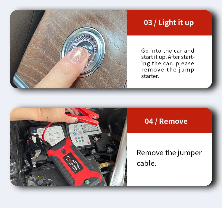 High quality Emergency start power supply 12V emergency start device battery charging equipment Outdoor power(model 29B )