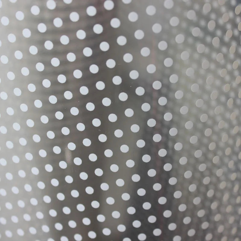 Dot Self Adhesive White Home Decoration Matt Frosted Window Film