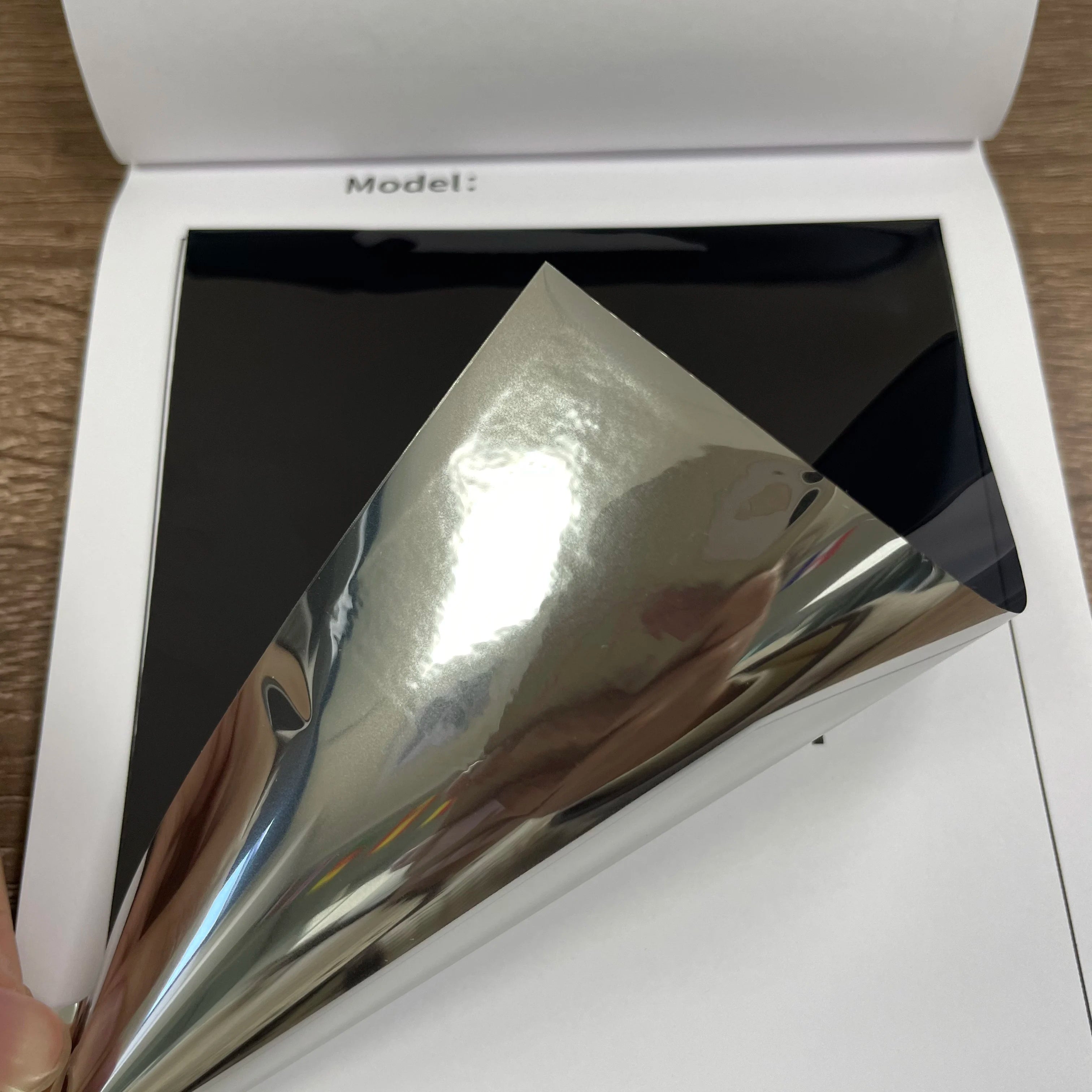 5% 20% 35% 50% Vlt Silver Reflective Window Film Mirror One Way Daytime Privacy Anti UV Window Film Removable Decorative