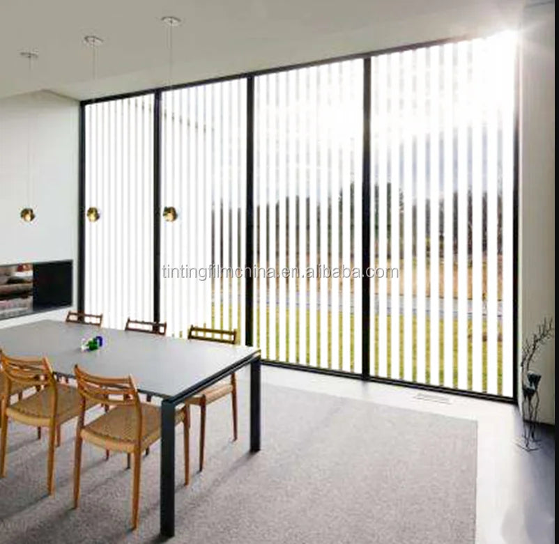 Self-adhesive Window Film Frosted White Bath Stickers Door Window for Home Shutters Decal Sliding Glass Strip