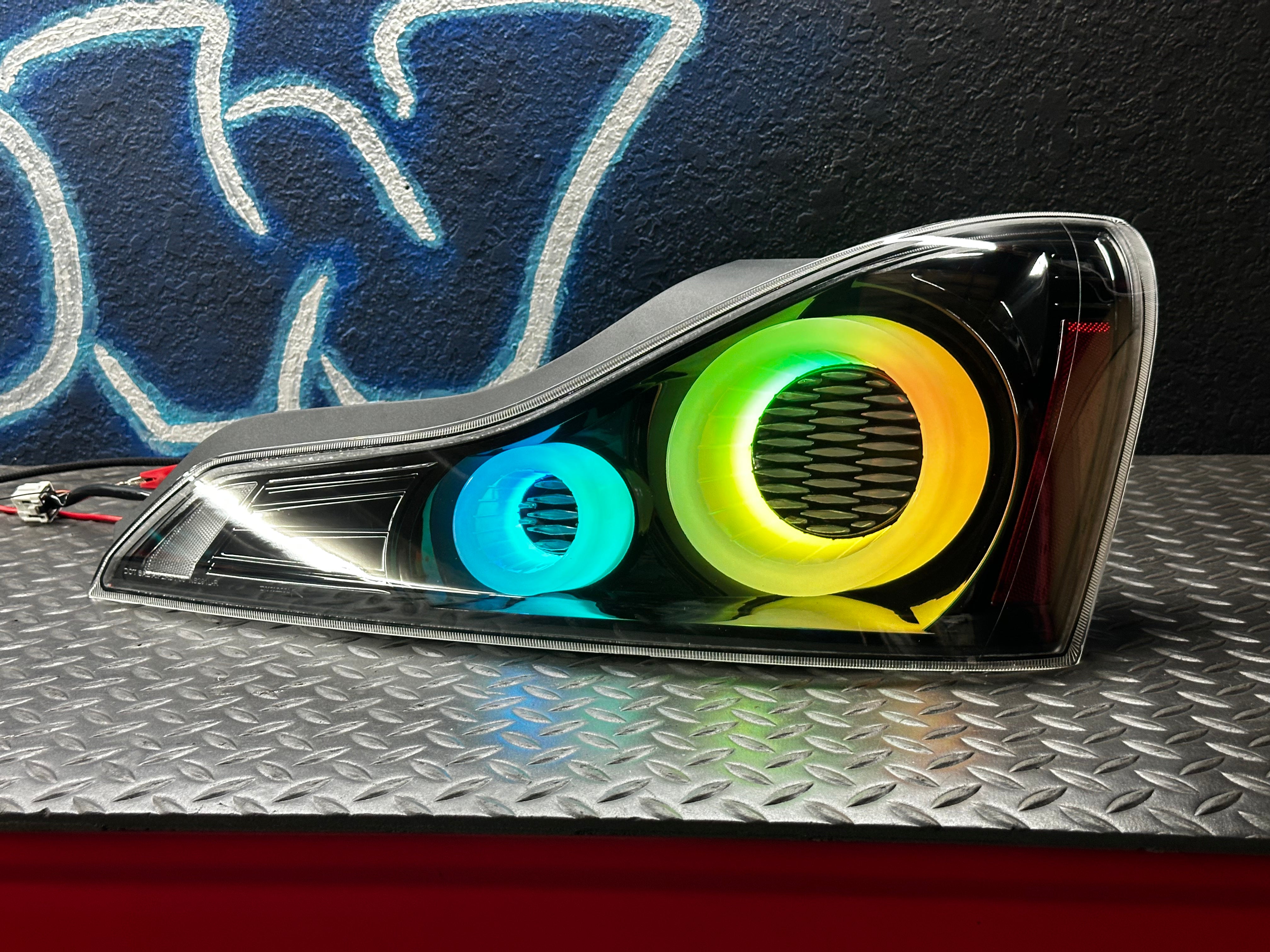 NTXGlow RGB Tail Lights (2008–2013 Infiniti G37 / 2014–2015 Q60 Coupe)