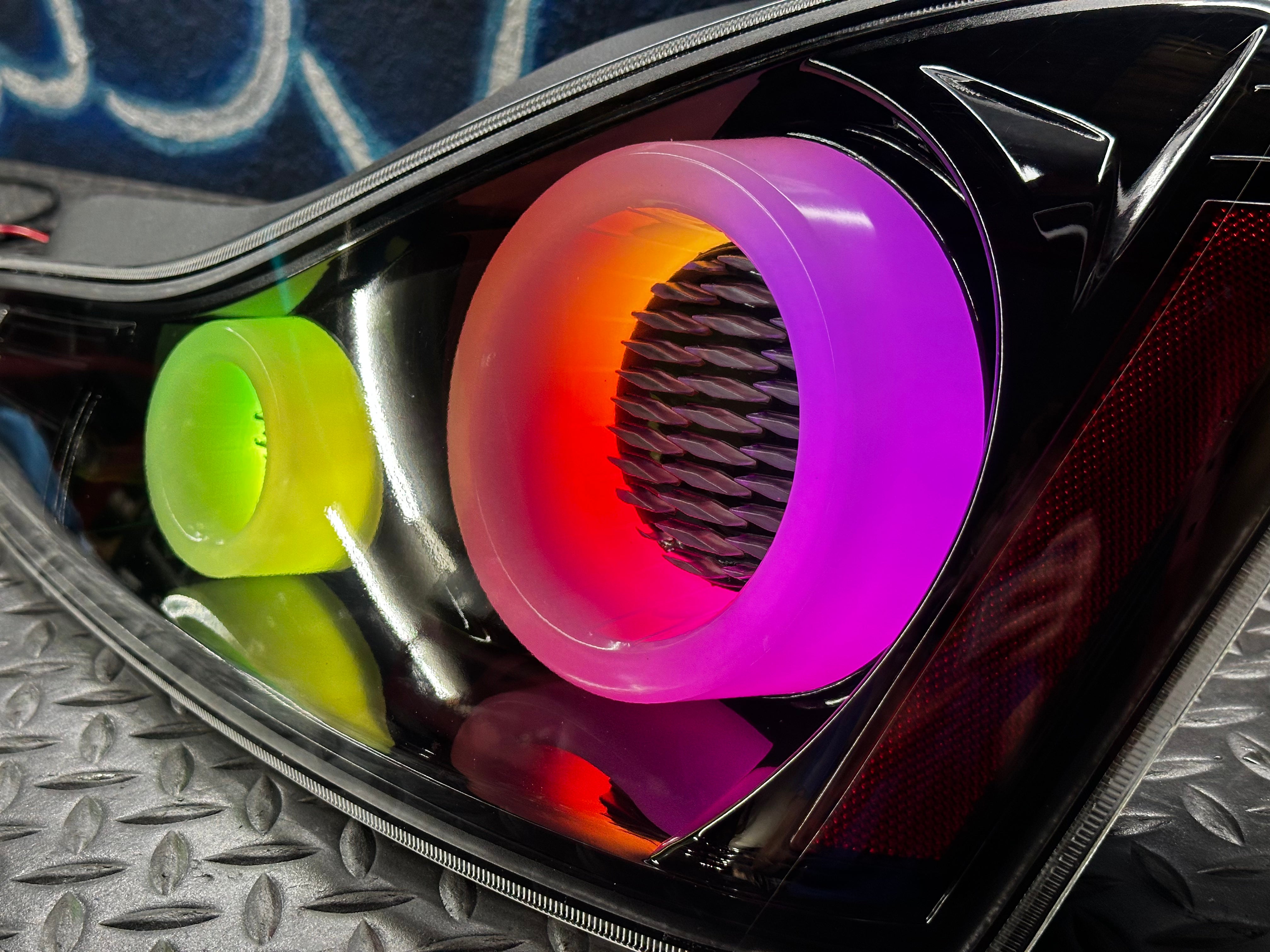 NTXGlow RGB Tail Lights (2008–2013 Infiniti G37 / 2014–2015 Q60 Coupe)
