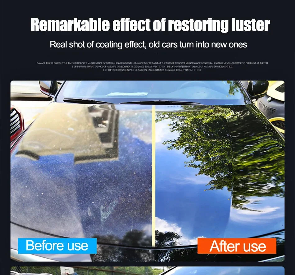Ceramic Nano Coating Car Liquid Hydrophobic Layer Polishing Paint Agent Polish Cleaning Tire Shine Plastic Renovator Coche