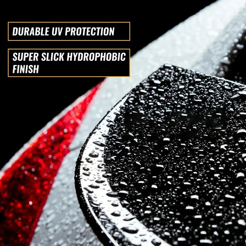 Car 500mL 9H Hardness Ceramic Coating – Nano Glass & Plastic Restorer for Automotive Detailing (Voiture / Car Accessories & Tool