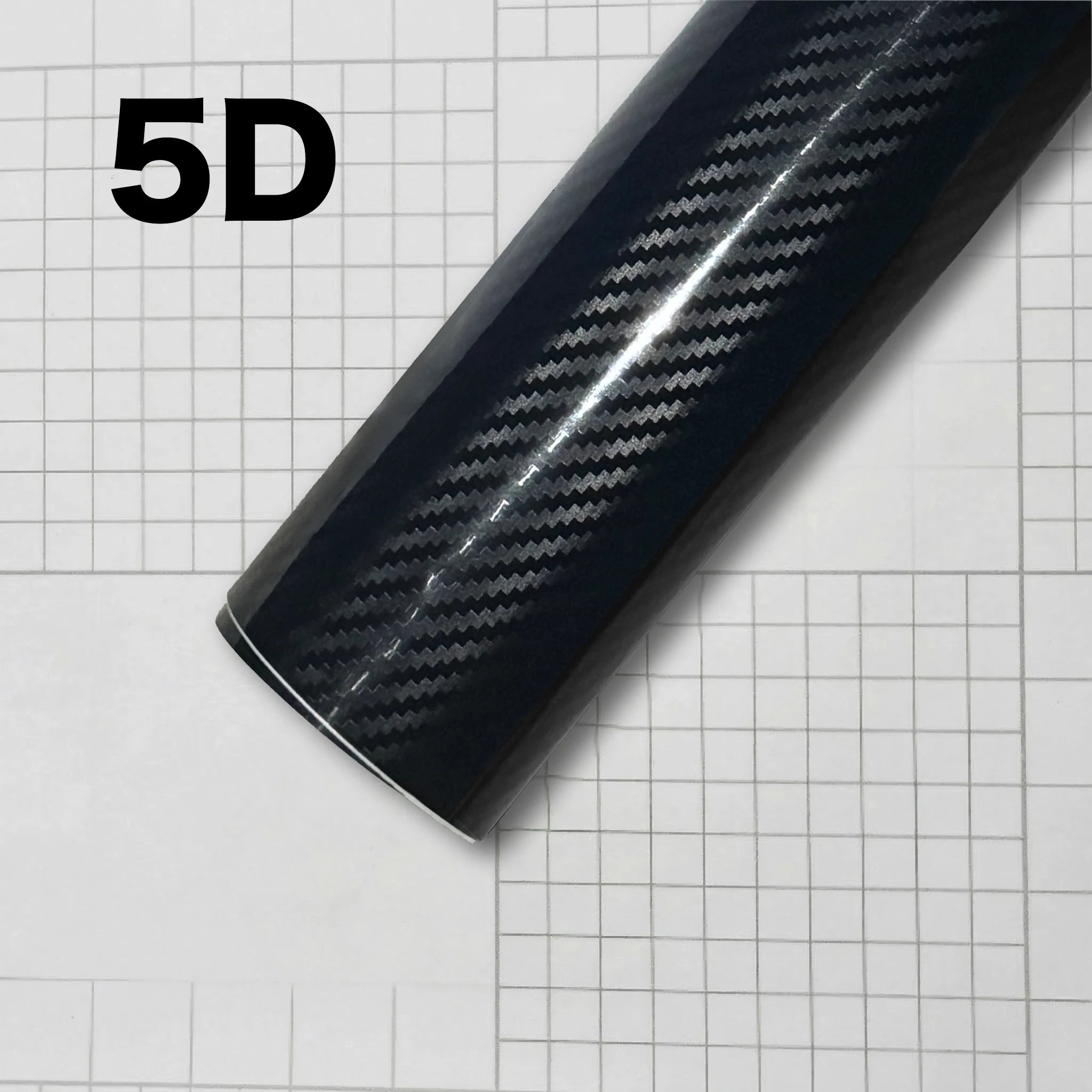 1-6m Carbon Fiber Car Body Vinyl Wrap Matte Accessories Glossy Black Sticker 3D 4D 5D 6D Auto Foil Cover Decoration Film