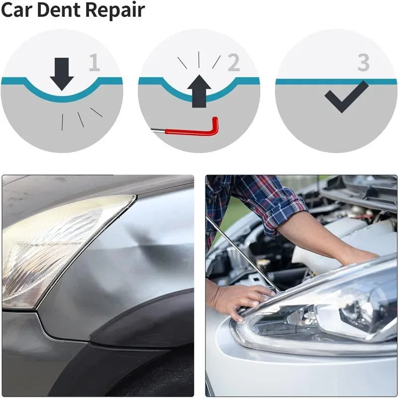 Car Window Door Emergency Open Key Lost Lock Out Unlock  Auto Tools Kit Air Wedge Bag Pump Open Unlock Kit for Car Truck