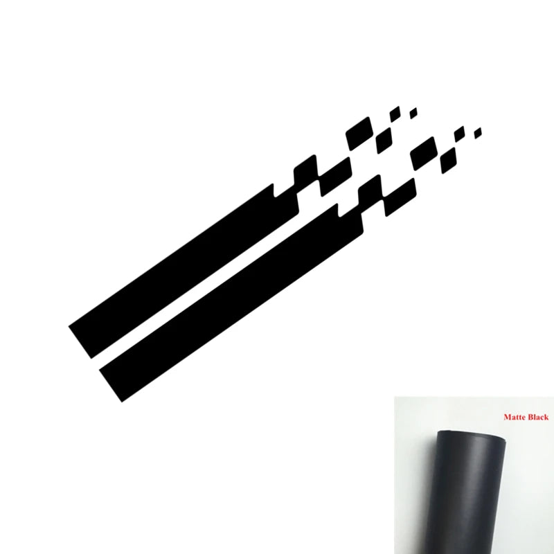 Car Stripes Hood Sticker Racing Bonnet Sport Decal For Renault Megane Clio RS Captur Sandero Espace Twingo Scenic Laguna Trafic
