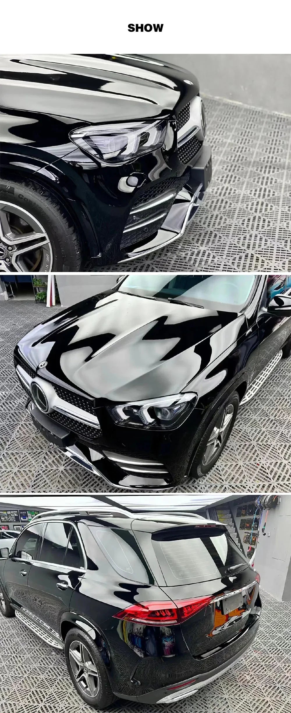 Carbon Fiber Vinyl Wrap 150X300CM Car Styling Wrapping Sheet Roll Film for DIY Automobiles Roof Hood Customizable Car Sticker