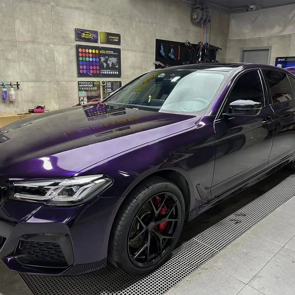 1.52/3/6/16.5M Dolotta Purple Vinyl Film Car Styling Wrapping Sheet Roll Film Automobiles for Car Hood Roof Stickers Accessories