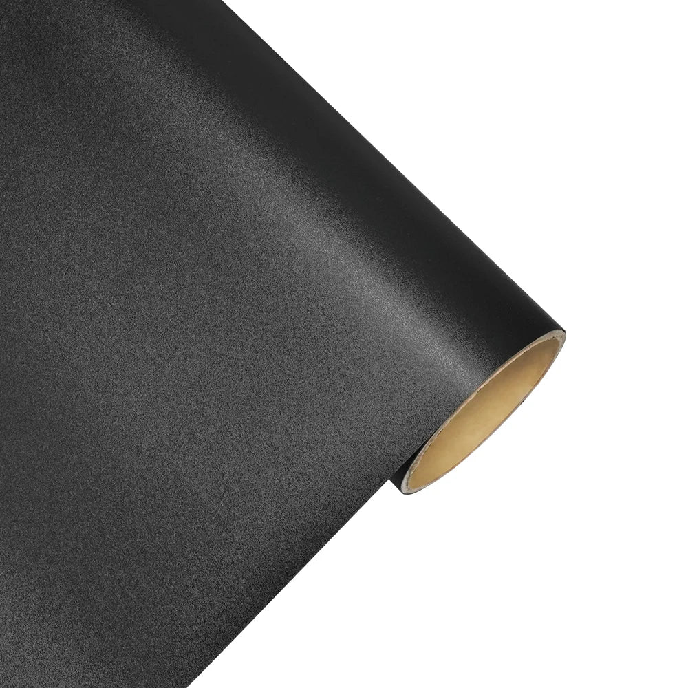 Frosted Black Vinyl Wrap Car Motorcycle Adhesive Vinyl Body Wrapping Film Waterproof PVC Bubble Free Decal Car Accessories