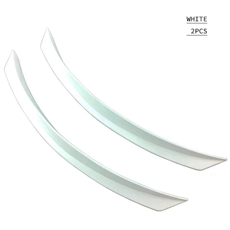 1 Pair for Car Wheel Eyebrow Bumper Anti-collision Strip Fender Arch Decoration with Decoration Sticker Protection Sticke
