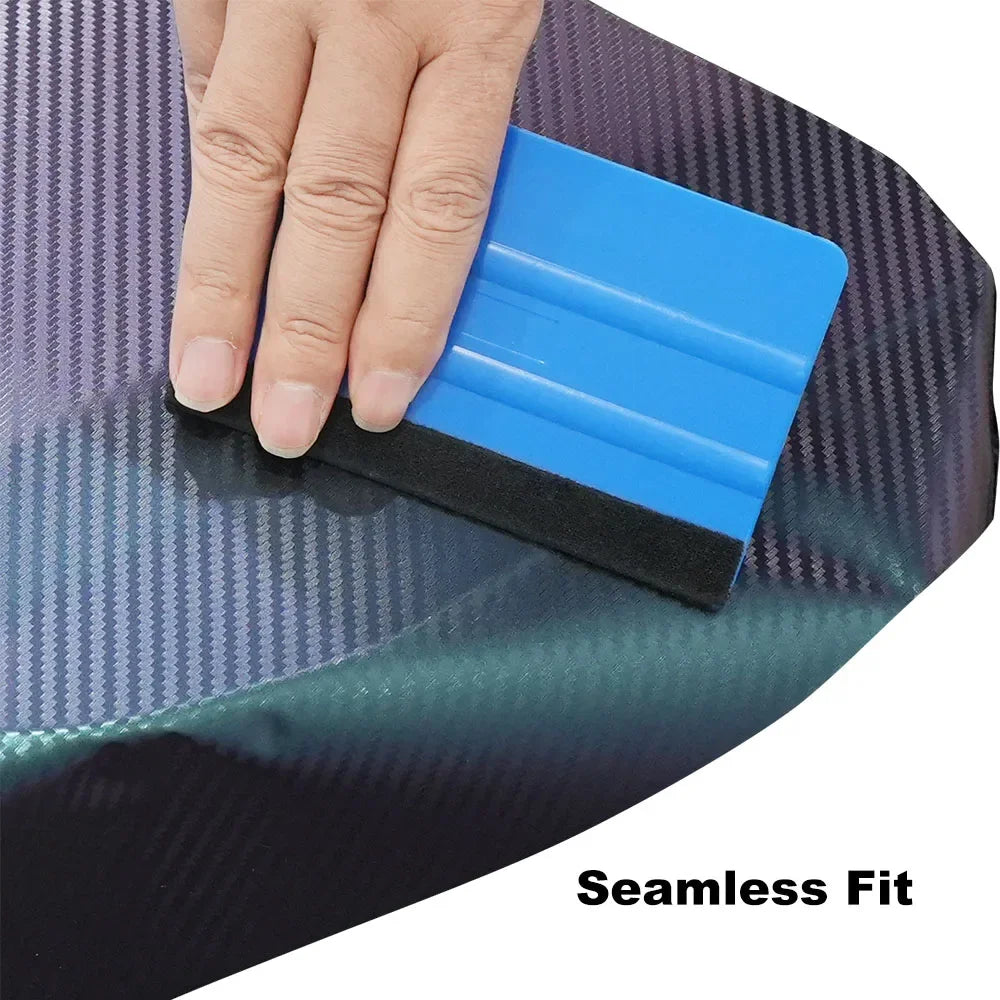 Car Wrapping Vinyl Chameleon Carbon Fiber Vinyl Wrap Sticker Roll Film Bubble Free Auto Sticker Car Accessories Decoration