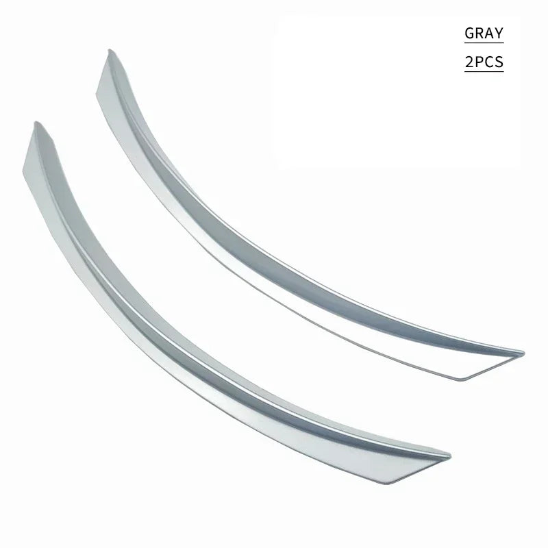 1 Pair for Car Wheel Eyebrow Bumper Anti-collision Strip Fender Arch Decoration with Decoration Sticker Protection Sticke