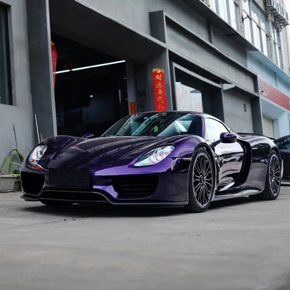 1.52/3/6/16.5M Dolotta Purple Vinyl Film Car Styling Wrapping Sheet Roll Film Automobiles for Car Hood Roof Stickers Accessories