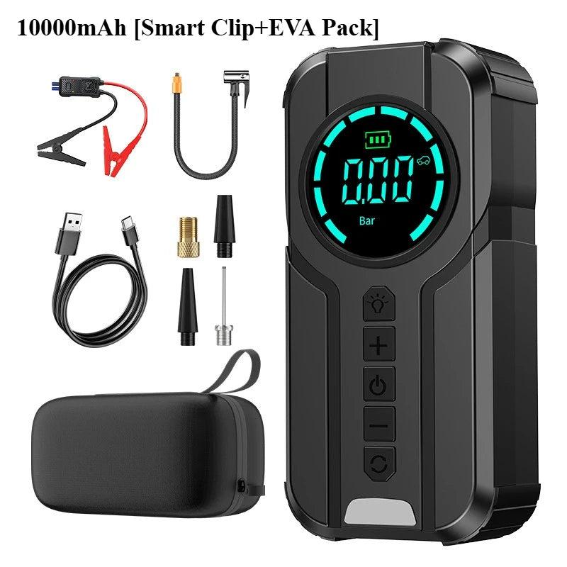 Emergency Start-up Power Supply Car Mounted Inflation Pump Integrated Machine Car Battery Emergency Strong Start Power Bank