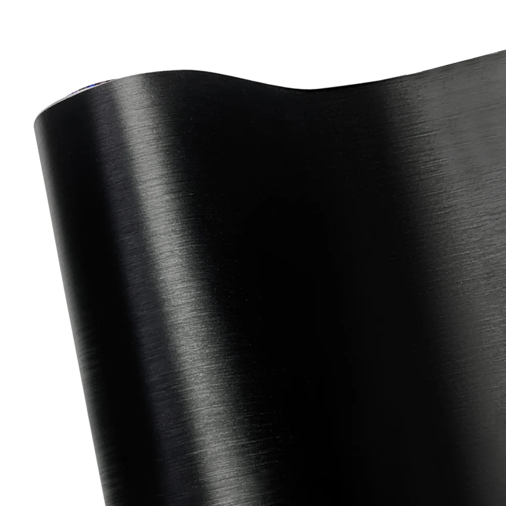 Car Sticker Vinyl Wrap Matt Brushed Aluminum Vinyl Wrap Film Self Adhesive Air Release Waterproof Protection for Car Accessories