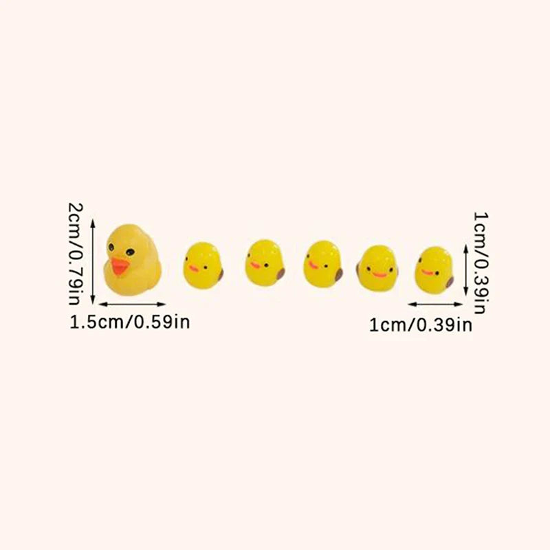 Cute Mini Ducks Car Decoration dashboard ornaments