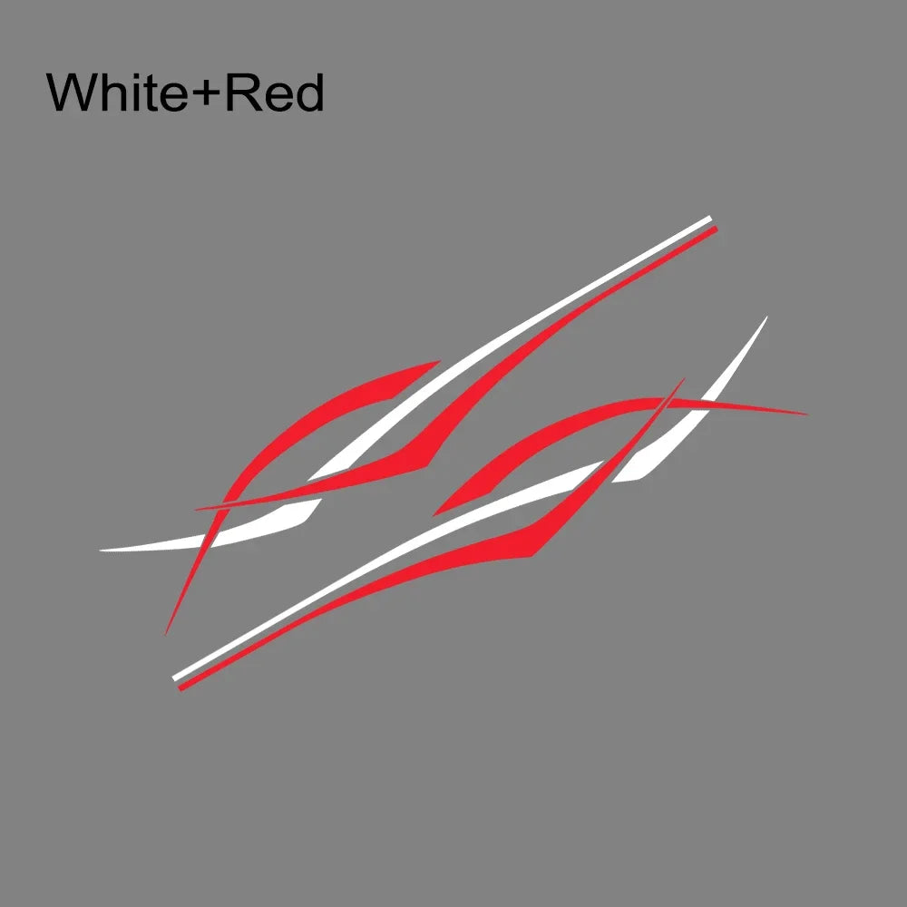 Car Stripes Styling Sticker Vinyl Decor Decal For Cars SUV Van Camper Pickup Truck RV Motorhome Cargo Auto Tuning Accessories
