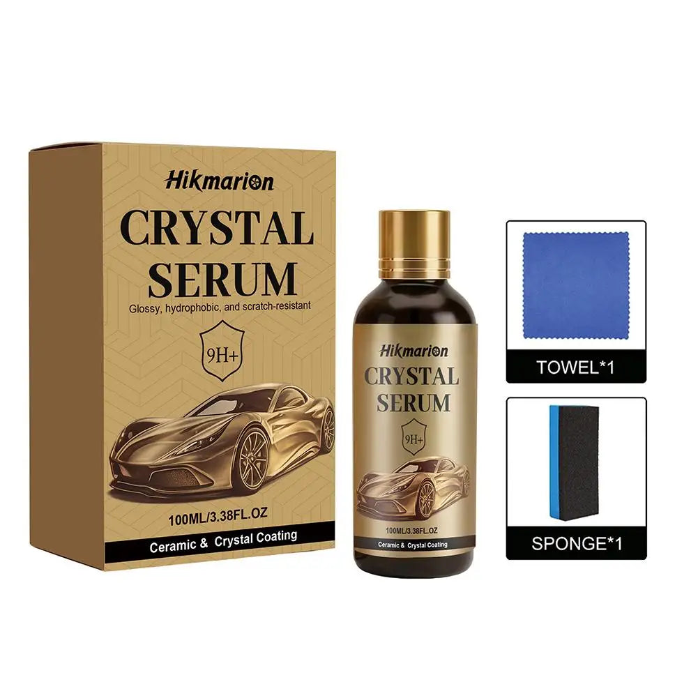 Ceramic Car Coating Kit, Auto Paint Crystal Plating, Gloss Enhancer, Anti-fouling Scratch Resistant, Hydrophobic Car Accessories