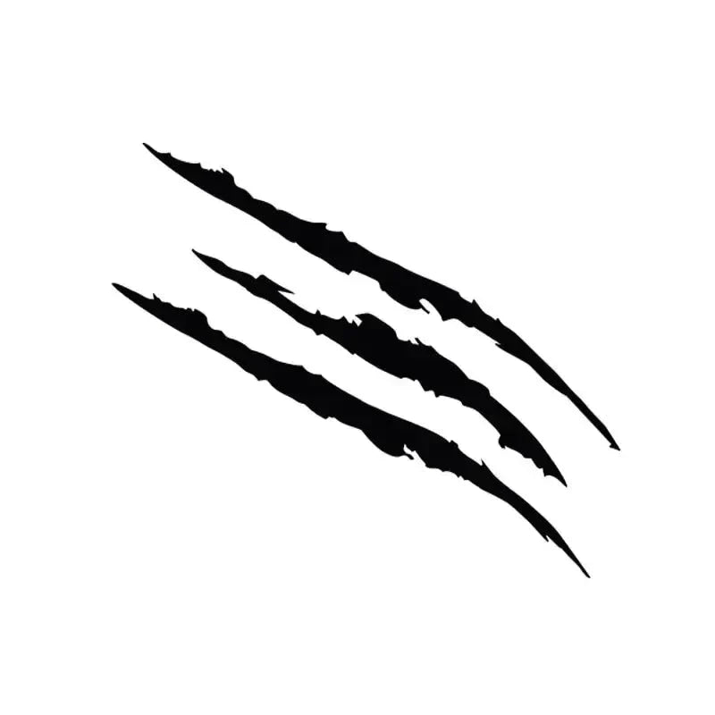 Monster Claw Car Stickers Automobile Hood DIY Vehicle Headlight Refit Reflective Vinyl Decal Ghost Paw Scratches Auto Decoration