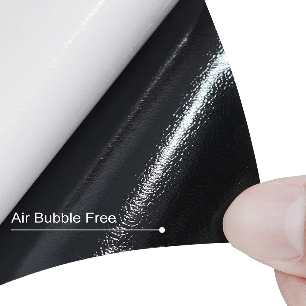 Glossy Black Car Wrapping Vinyl Wrap Film Sticker Roll Bubble Free Air Release Vehicle Motocycle Decal Auto Tuning Accessories