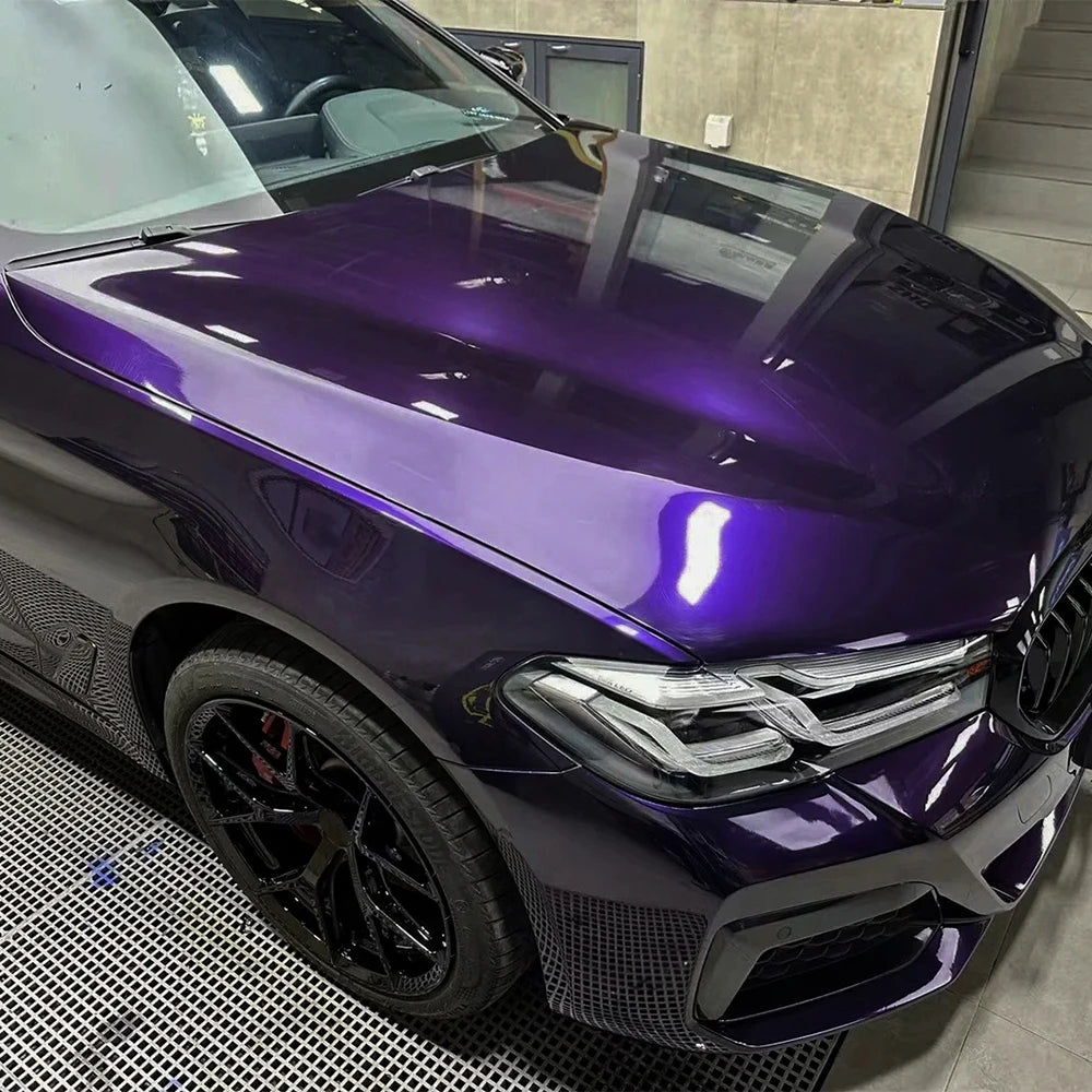 1.52/3/6/16.5M Dolotta Purple Vinyl Film Car Styling Wrapping Sheet Roll Film Automobiles for Car Hood Roof Stickers Accessories
