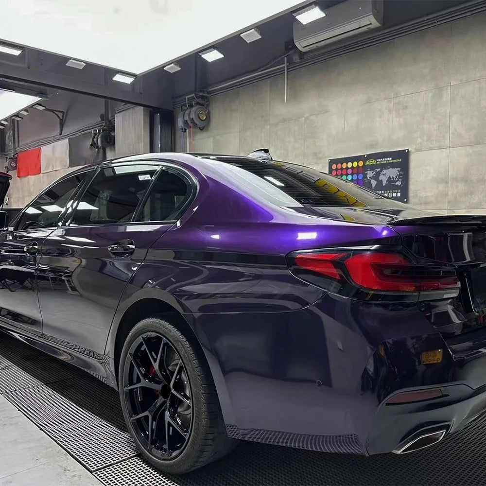 1.52/3/6/16.5M Dolotta Purple Vinyl Film Car Styling Wrapping Sheet Roll Film Automobiles for Car Hood Roof Stickers Accessories