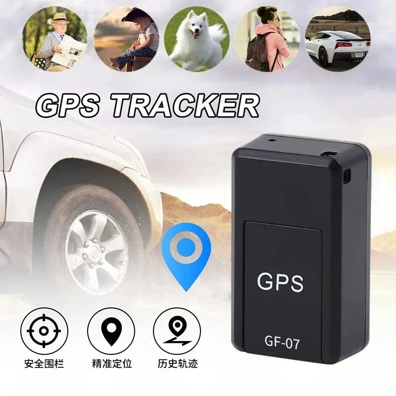 Mini GPS Locator Position APP GF07 Car GPS Tracker Magnetic Vehicle GPS Locator Anti-lost Anti-theft Alarm GPS Tracking Device