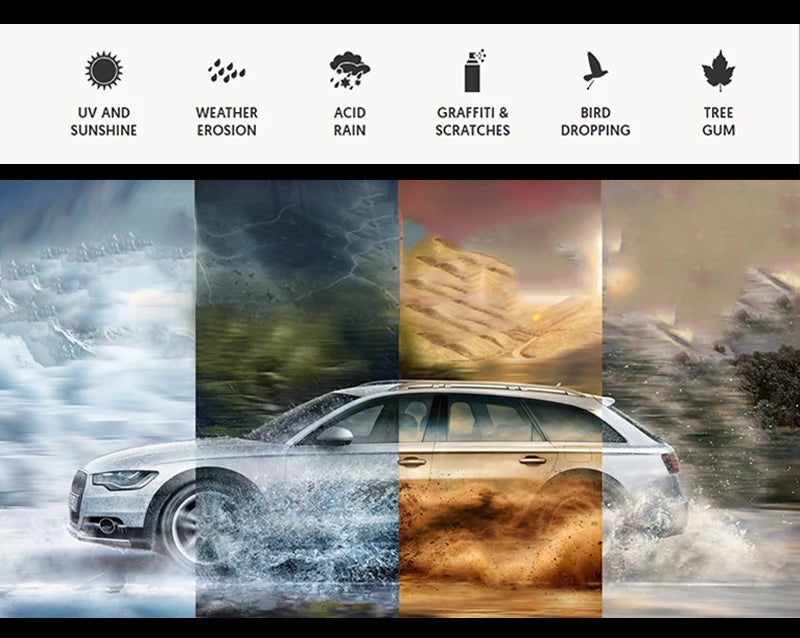Ceramic Coating For Cars Paint Mirror Shine Crystal Wax Spray Nano Hydrophobic Anti-fouling Auto Detailing Car Cleaning Coating