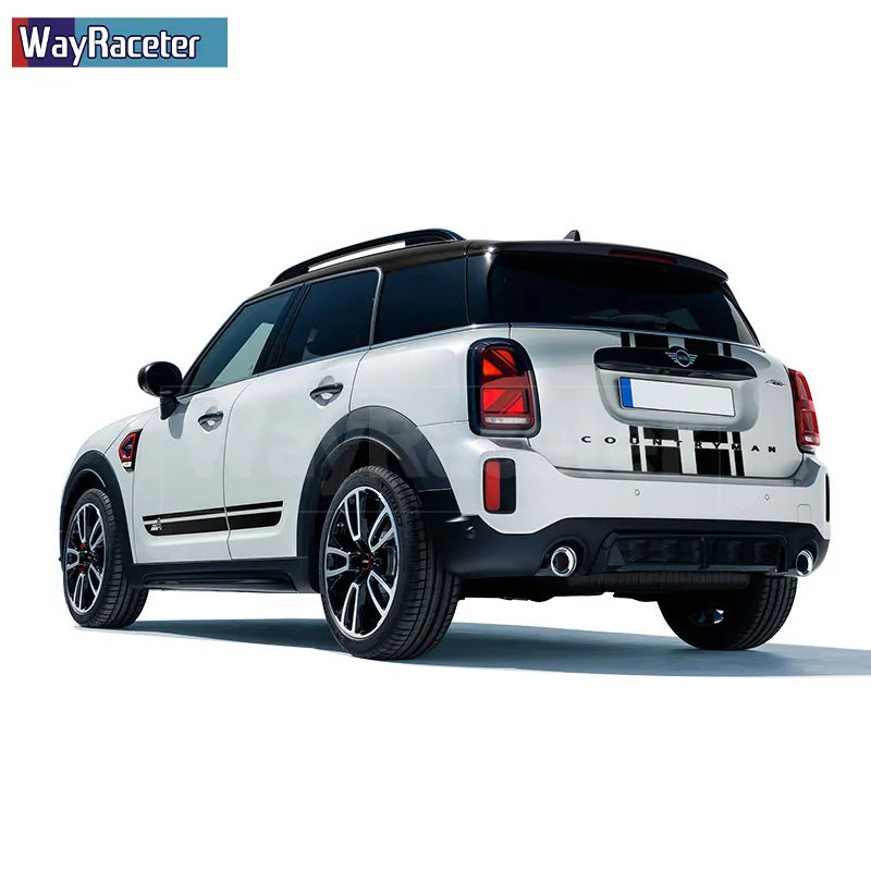 Door Side Stripes Sticker John Cooper Works Car Hood Bonnet Trunk Vinyl For MINI Countryman F60 ALL4 JCW 2017-On 2022 2023