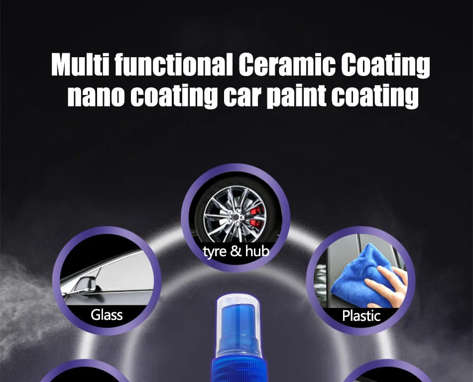 Car Ceramic Nano Coating Liquid Coatin Nano Hydrophobic Layer Polishing Paint Coating Agent Car polish Nanos Coatings