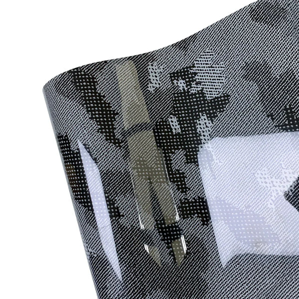 Carbon Fiber Vinyl Wrap PET Car Stickers Python Camouflage Vinyl Wrap Film Car Body Stickers Adhesive Vinyl for Car Accessories