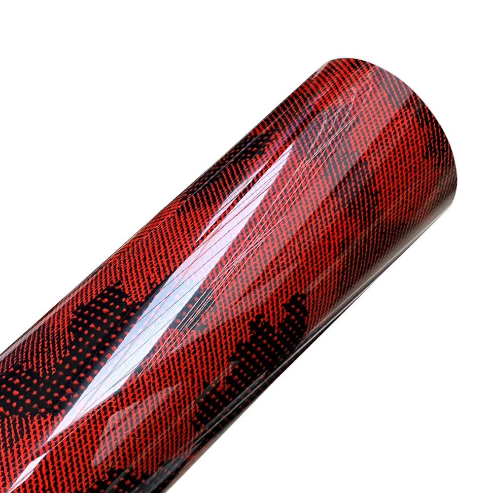 Carbon Fiber Vinyl Wrap PET Car Stickers Python Camouflage Vinyl Wrap Film Car Body Stickers Adhesive Vinyl for Car Accessories