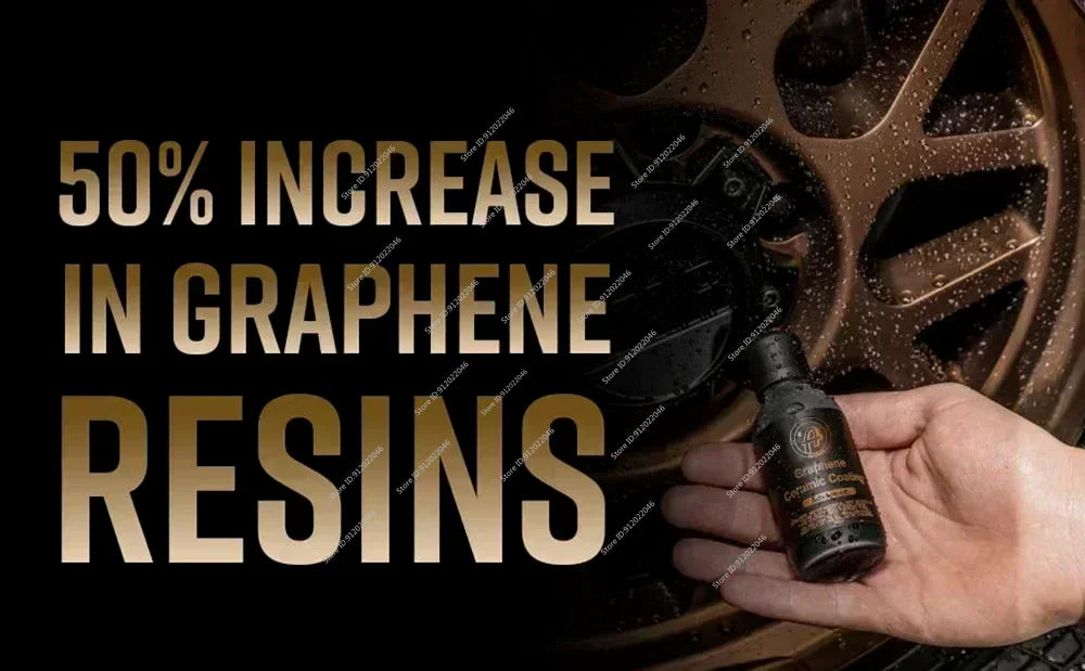 Graphene Ceramic Coating 10H Coating for Car Detailing Professionals 9+ Years of Protection Patented UV Glow Advanced Technology