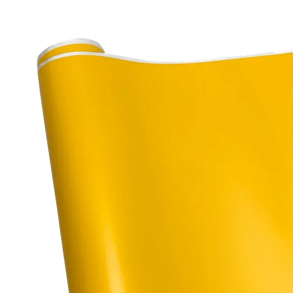Car Vinyl Wrap Film DIY Car Stickers Yellow Matte Film Auto Body Decoration Scratch Resistant Waterproof Decal Auto Accessory