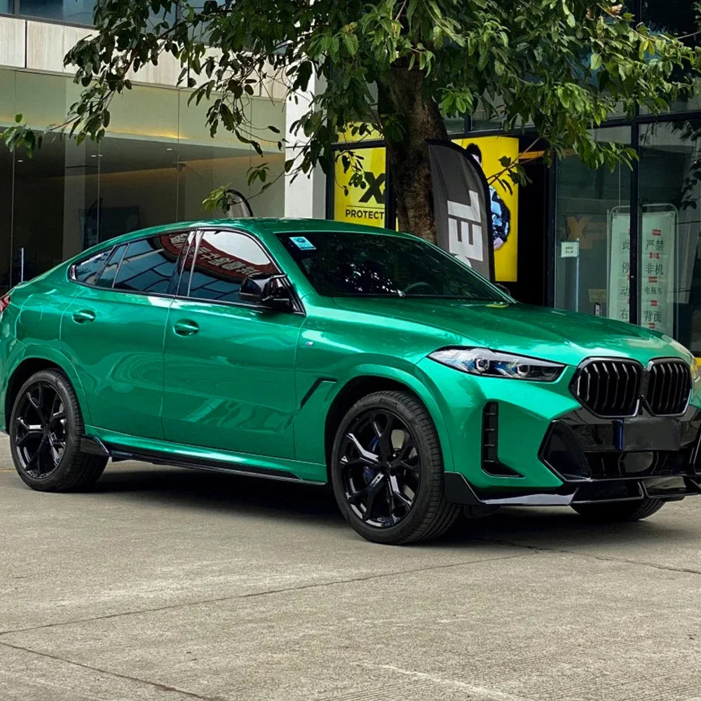 Car Sticker Wrap Vinyl Film Isle of Man Green PET Bubble Free Wrapping Film Car Accessories Auto Decals Interior Exterior