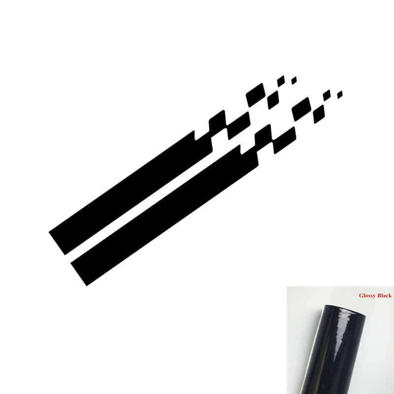 Car Stripes Hood Sticker Racing Bonnet Sport Decal For Renault Megane Clio RS Captur Sandero Espace Twingo Scenic Laguna Trafic