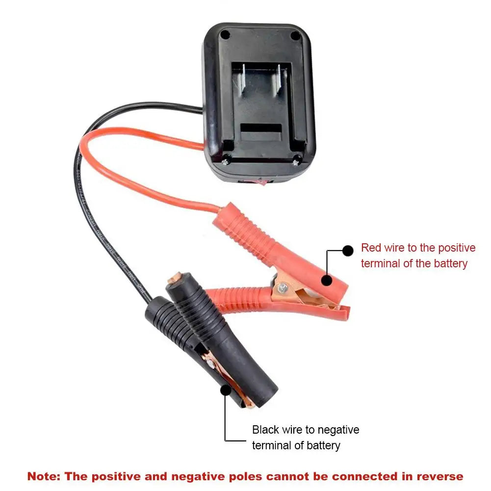 Car Emergency Starter for Makita Converter Charger Electric Wrench Grinder Electric Hammer Car Emergency Starter Car Accessories