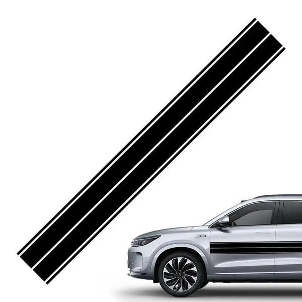 Car Hood Stripe Sticker Auto Racing Stripes Body Side Decal Modified Decoration For Car Engine Hood Exterior Decoration For All