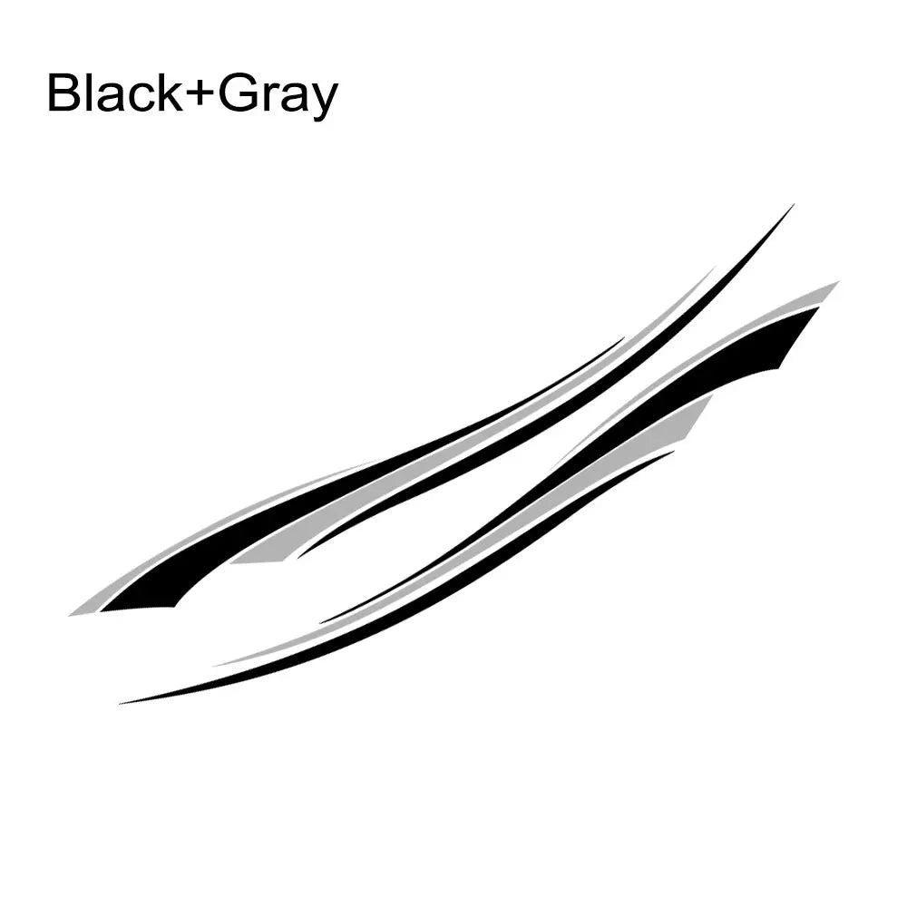 Car Stripes Decor Sticker for Truck Boat Pontoon RV Trailer UTV Cart Vinyl Decal Stickers Graphics Auto Tuning Accessories