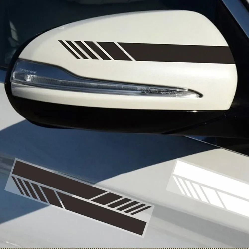 Car Stickers Reflective Flim Stripes Creative Decals Decoration For Motorcycles Rearview Mirrors Auto Tuning Styling