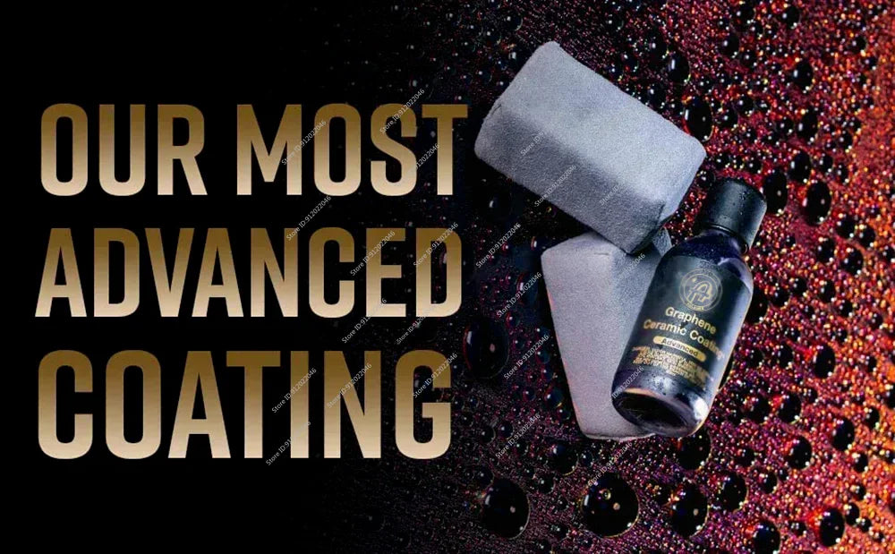 Graphene Ceramic Coating 10H Coating for Car Detailing Professionals 9+ Years of Protection Patented UV Glow Advanced Technology