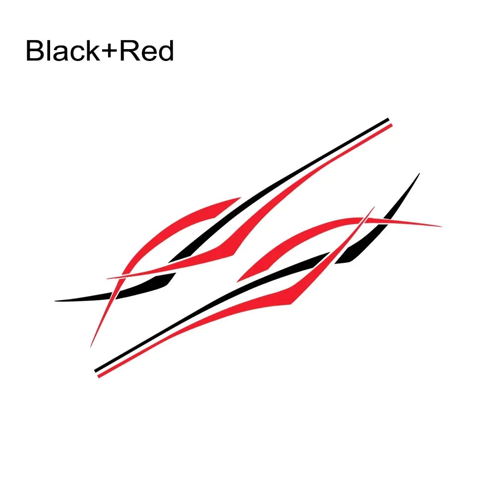 Car Stripes Styling Sticker Vinyl Decor Decal For Cars SUV Van Camper Pickup Truck RV Motorhome Cargo Auto Tuning Accessories